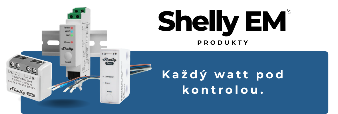 Shelly EM CZ